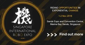 Singapore International Robo Expo 2018 returns against Exponential Change in Industry