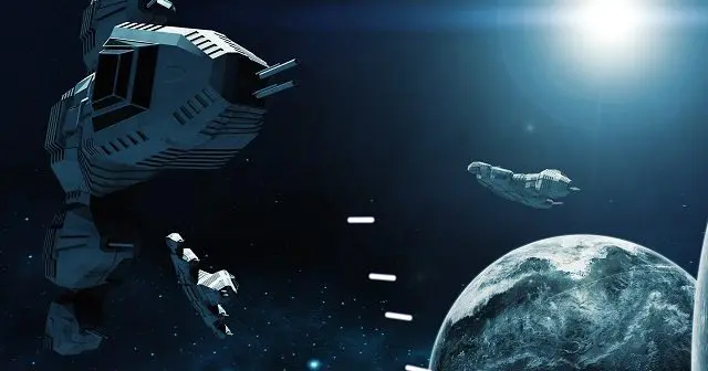 Inverted combat in space