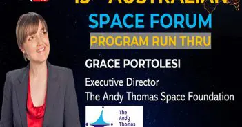 15th Australian Space Forum – Program has landed!