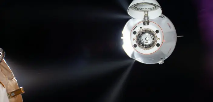 Dragon Departs Station with Science