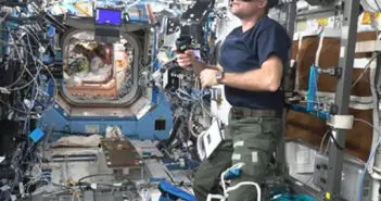 Pedal powers astronauts onboard ISS