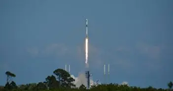 SpaceX Dragon Resupply Mission Lifts Off From Cape Canaveral sending the capsule into space atop a Falcon 9 rocket