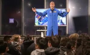 NASA Astronaut Speaking to School Students