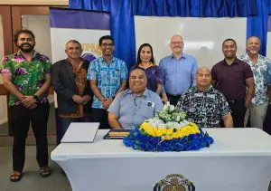 Nauru Starlink Community Gateway Signing Ceremony