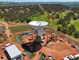 New Norcia ESA NNO3 Deep Space Communication Antenna