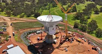 ESA Crowns New Norcia Deep Space Communication Antenna New Norcia ESA NNO3 Deep Space Communication Antenna