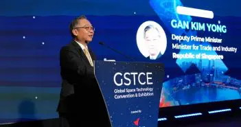 Deputy PM Outlines Singapore’s Space Future at GSTCE 2025 Singapore space future