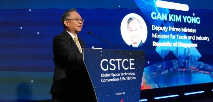 Deputy PM Outlines Singapore’s Space Future at GSTCE 2025 Singapore space future