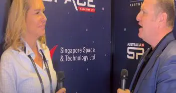 First Scottish woman and first to carry the Singapore flag into space