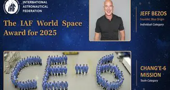 IAF World Space Award – Honouring Excellence in Space at IAC 2025