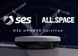 ALL.SPACE and SES Space & Defense certify multi-orbit terminal capability on O3b mPOWER network