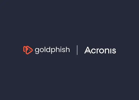 Goldphish integrates security awareness training with Acronis platform