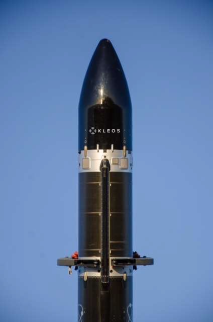 The Rocket Lab Electron rocket will launch the Kleos Scouting Mission satellites.