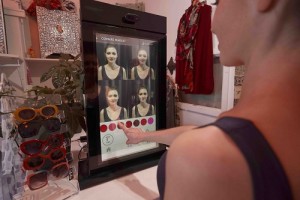 Smart mirror makeup
