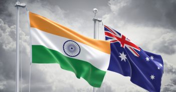 australia india space flags