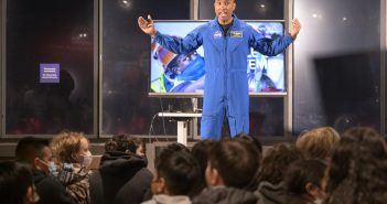 NASA Astronaut Speaking to School Students