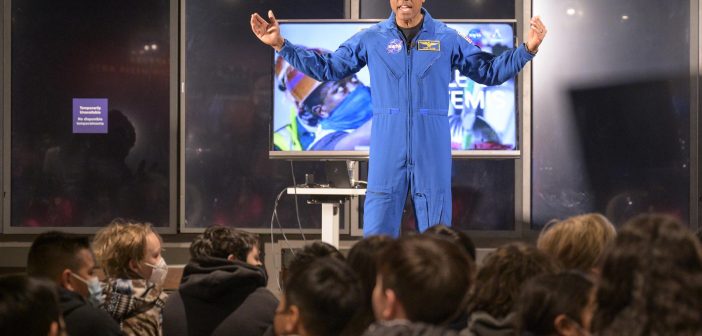 NASA Astronaut Speaking to School Students