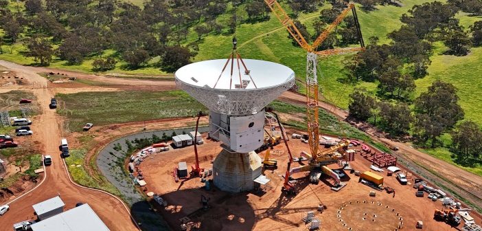 New Norcia ESA NNO3 Deep Space Communication Antenna