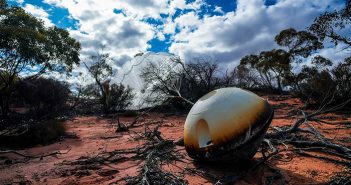Varda’s W-3 Capsule Parachutes Down to Koonibba