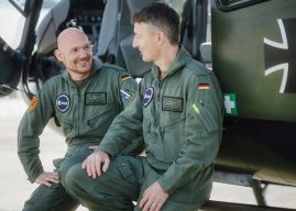 ESA astronauts complete helicopter training